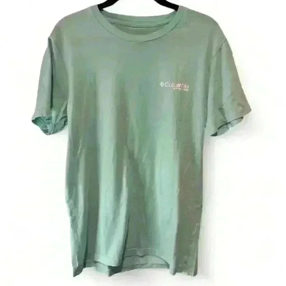 Columbia- PFG Men's Blue Marlin Graphic T-Shirt Size Small - Picture 2 of 4